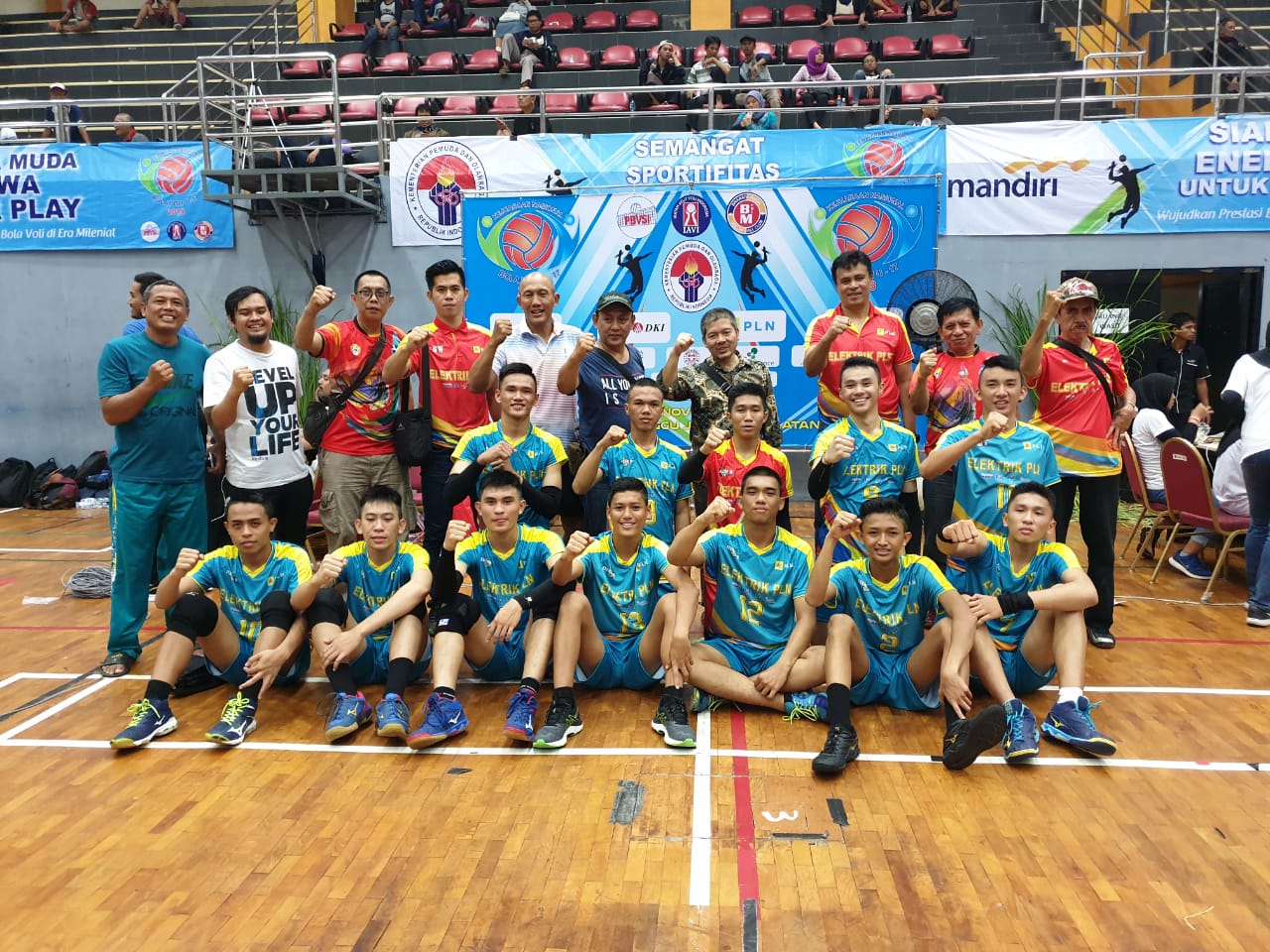 Tumbangkan Rajawali Bantul, Elektrik PLN Sulut Bertemu Sukun Jateng di Final