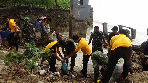 Makna Hari Peduli Sampah Untuk Polres Talaud