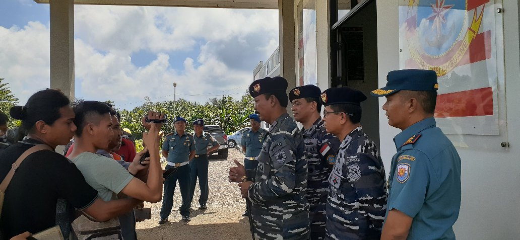 Pantroli Perbatasan, Danguskamla Koarmada II Mengudara di Langit Talaud
