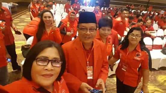 Pimpin PDIP Bitung, Maurits Mantiri Fokus Tatap Pilkada