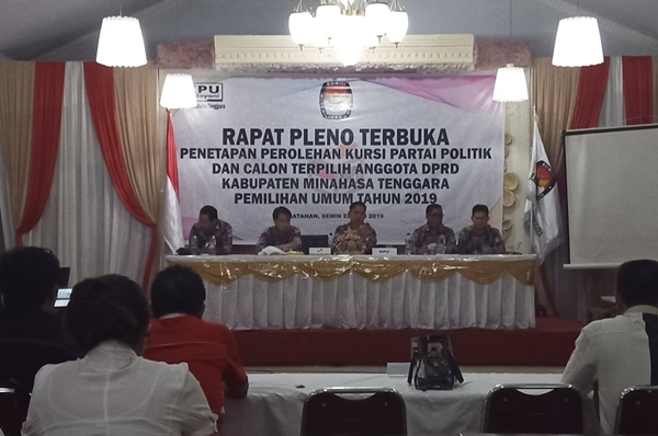 KPU Mitra Tetapkan Perolehan Kursi dan Caleg Terpilih