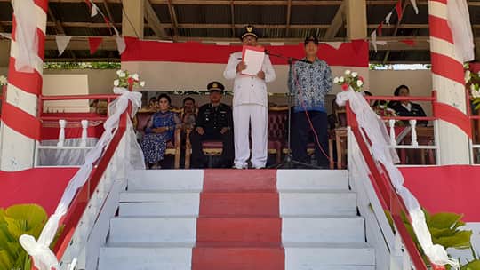 Kado Spesial ASN di Perbatasan Filipina Saat HUT RI ke-74