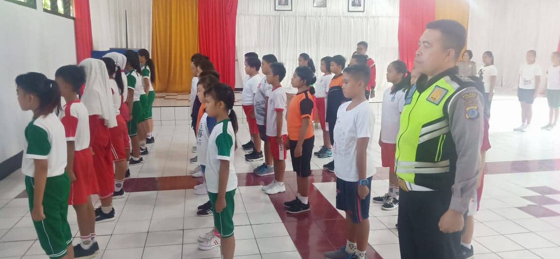 Satlantas Kepulauan Sangihe Seleksi Polisi Cilik