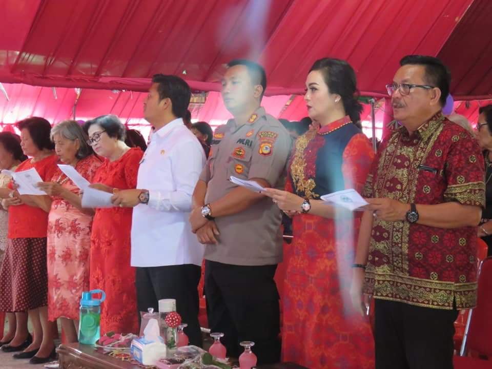 Wakil Walikota Hadiri HUT ke-15 GMIM Wilayah Bitung VII