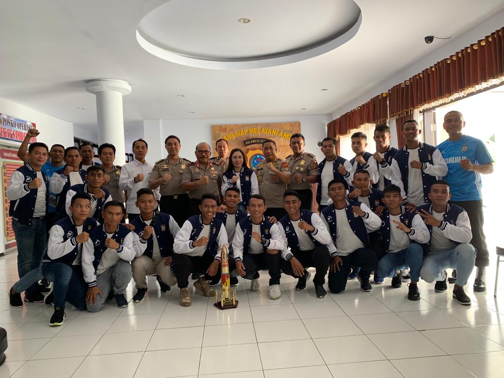 Optimis Menuju Sulsel, Tahuna Bhayangkara FC Dilepas Wakapolda Sulut