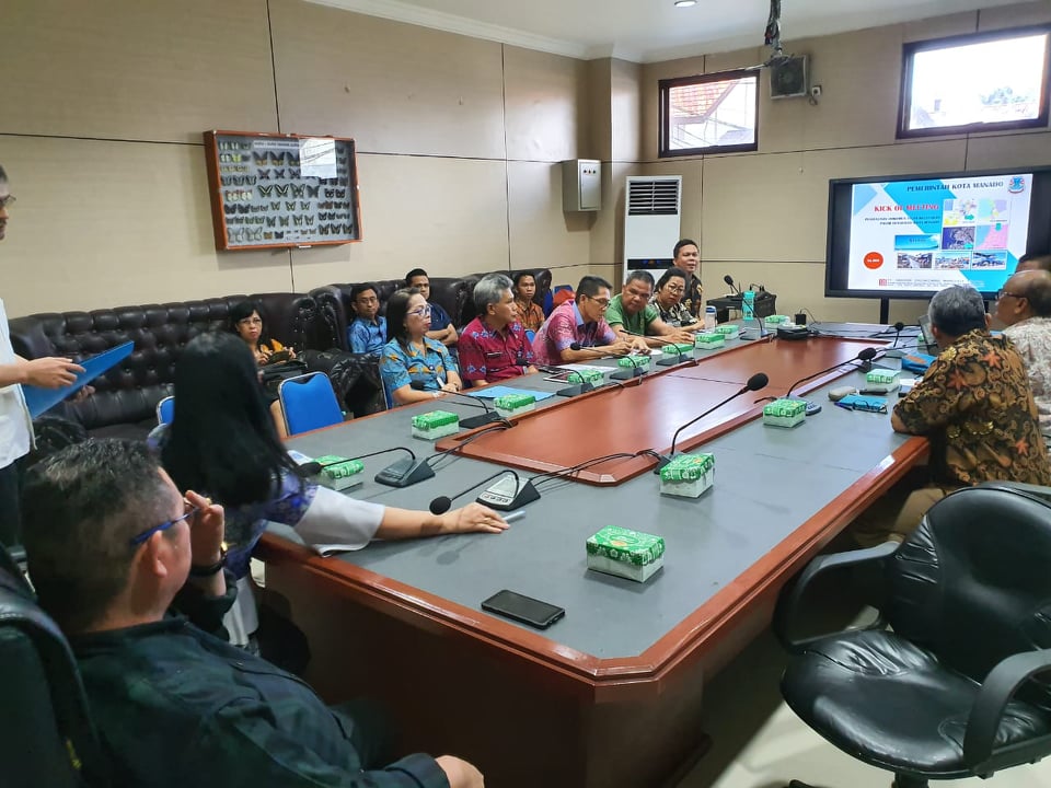 Bangun Pasar Bersehati, PD Pasar Manado Sinergi dengan PT SMI