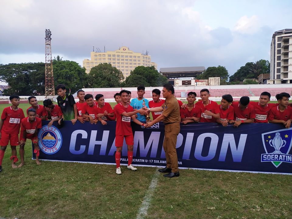 Kado Disahkan PSSI, Sulut FC Jawara Suratin Cup U17
