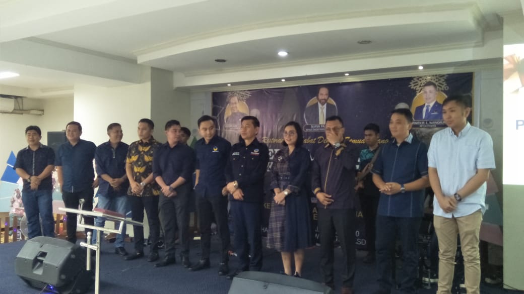 Perayaan Natal dan Syukur Tahun Baru Partai Nasdem Sulut
