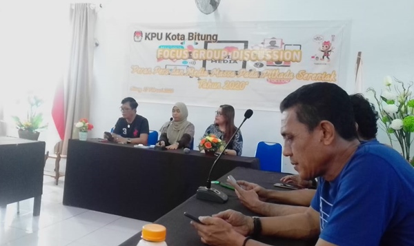 KPU Bitung ke Pers: Kami Siap Dikritisi…