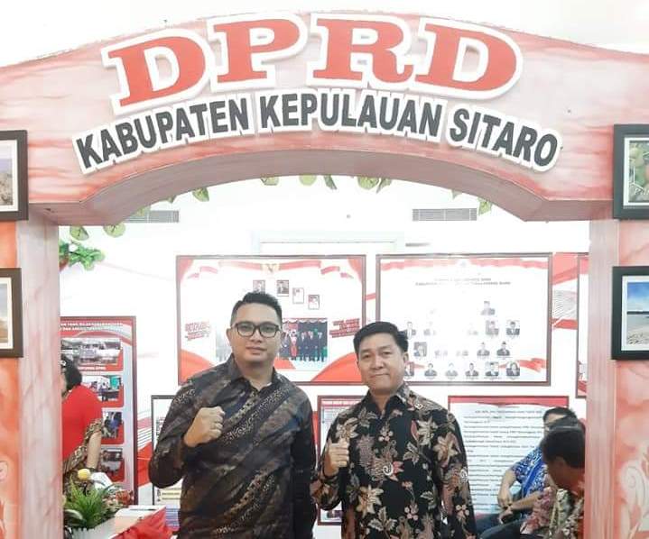 Andalkan Buah Pala, Stand DPRD Sitaro Raih Peringkat 3