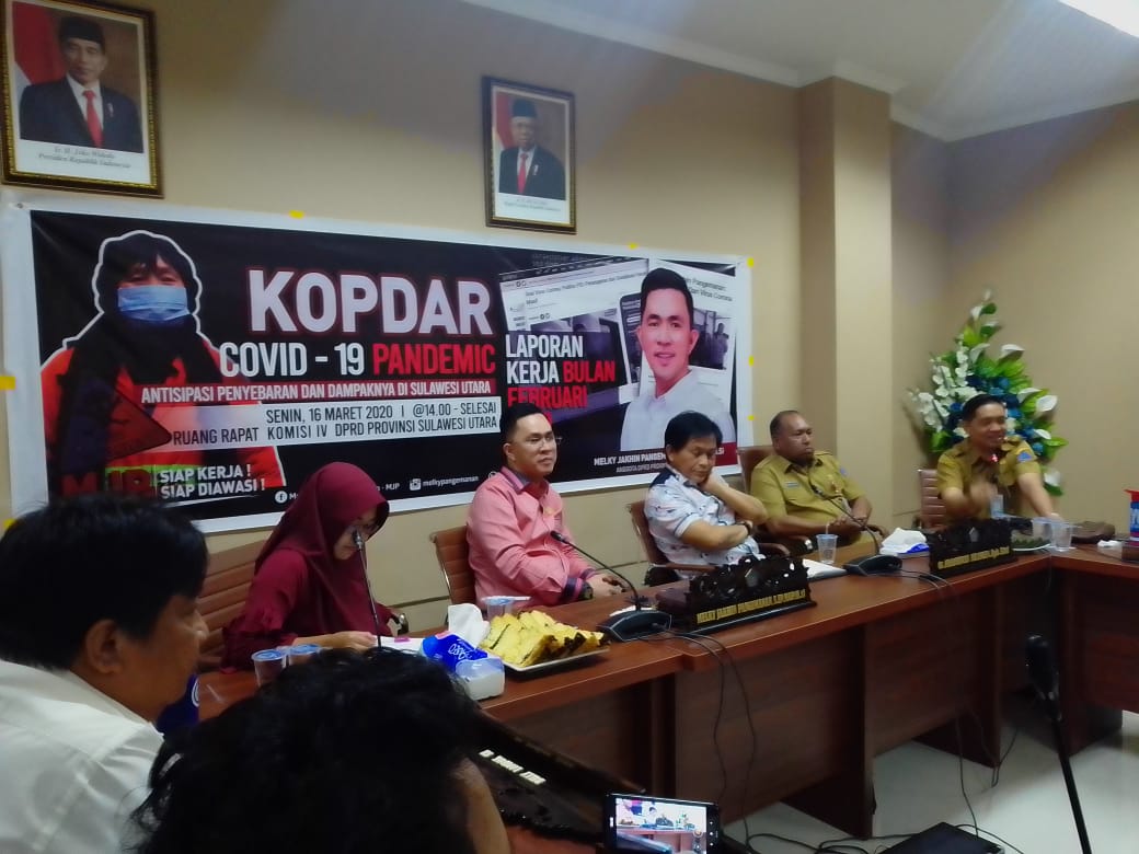 Kopdar Melky Pangemanan Bicara Antisipasi Covid-19
