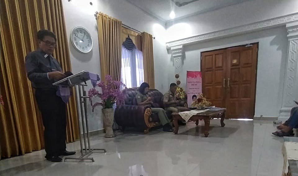 Pimpin Ibadah Paskah Keluarga, Bupati Sangihe Sebut Badai Pasti Berlalu