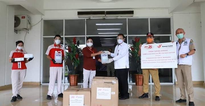 Pemkot Manado Terima Bantuan dari Ace Indonesia