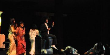 Salah satu pementasan Sanggar Tangkasi Bitung. (foto: istimewa)