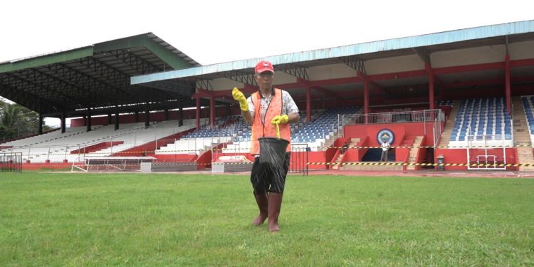 Stadion Klabat Manado Siap Sebagai Tuan Rumah Lanjutan Liga 2