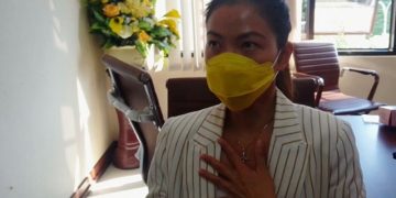 Ketua DPD II Partai Golkar Bitung, Cindy Wurangian