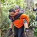 FOTO: Sulitnya Medan dan Proses Evakuasi Pendaki di Gunung Klabat Manado
