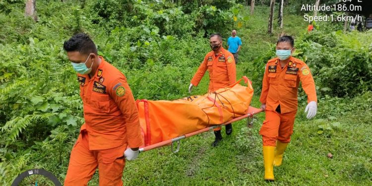 Mayat Ditemukan di Perkebunan Desa Wasian Minut