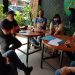 Harley Mangindaan berdiskusi dengan perwakilan asosiasi driver online