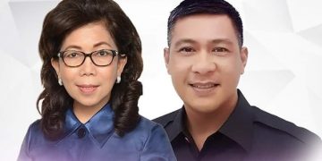 Pasangan calon Julyeta Runtuwene dan Harley Mangindaan