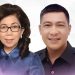 Pasangan calon Julyeta Runtuwene dan Harley Mangindaan