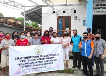 Administrasi Bisnis Polimdo Wadahi Warga Sario Berbisnis di Tengah Pandemi
