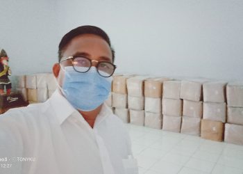 KONI Sulut Terima Bantuan dari Kemenpora Untuk Cegah Covid-19