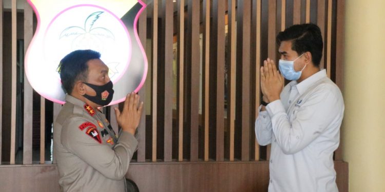 Lokasi Pembagian Sejuta Masker Polda Sulut