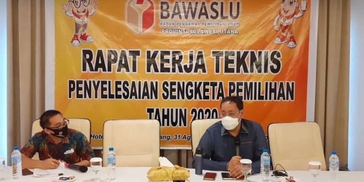 Bawaslu Sulut Ingatkan Protokol Kesehatan Saat Pendaftaran Calon di KPU