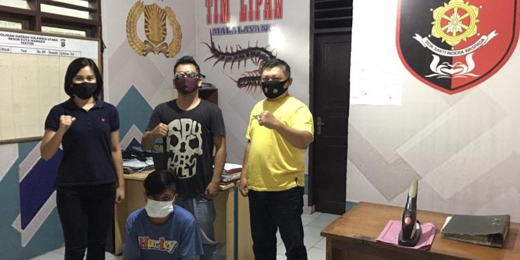 Aniaya Gadis, Seorang Pelajar Diamankan Polsek Malalayang