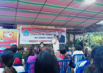 Pesan Wenny Lumentut Ketika Reses Terakhir di Kota Tomohon