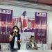 Cawali Paula Runtuwene berbicara saat kegiatan Yang Muda Paham 4 Menangkan Manado di Gratia Cafe & Bakery Malalayang