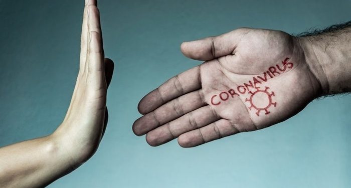 Ilustrasi pembatasan sosial