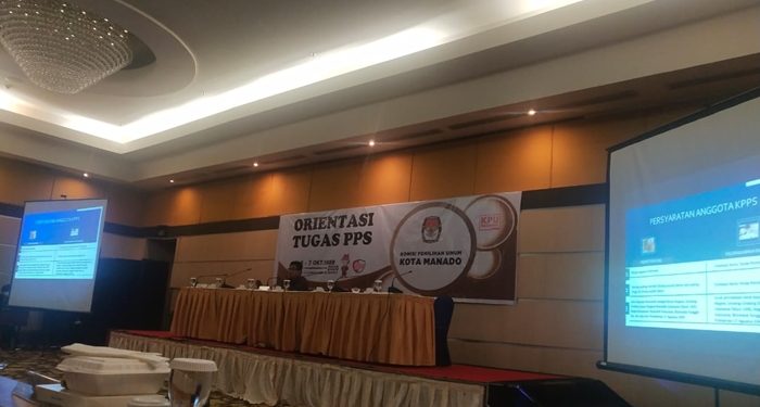 Pelaksanaan kegiatan Orientasi Tugas PPS di Hotel Novotel Manado.