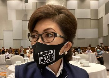 Paula Runtuwene ikut mengkampanyekan Pilkada tanpa politik uang