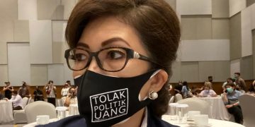 Paula Runtuwene ikut mengkampanyekan Pilkada tanpa politik uang