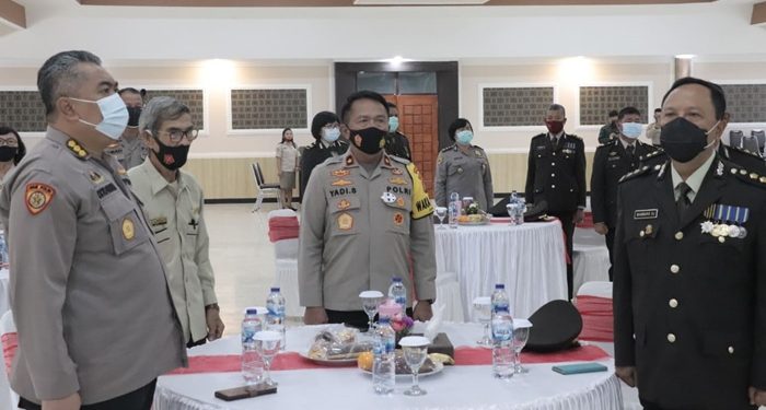 Wisuda Purna Bhakti anggota Polri dan PNS Polri periode Juli dan Agustus tahun 2020 Polda Sulut