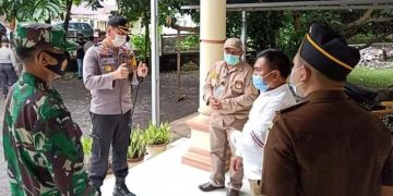 Apel Pokja Covid-19 yang dilaksanakan di Kantor Bawaslu. (Foto: istimewa)