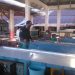 Penyemprotan disinfektan di Pasar Ulu.(Foto:Stenly/Barta1)