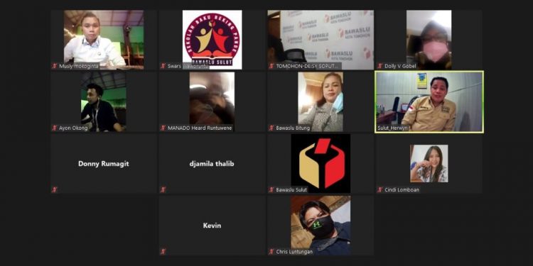 Bawaslu Sulut Evaluasi Rapid Test dan Bimtek PTPS