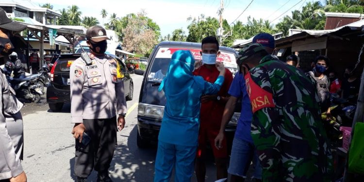 Satgas Covid -19 Kecamatan Tabut Kian Getol Edukasi Protap Kesehatan