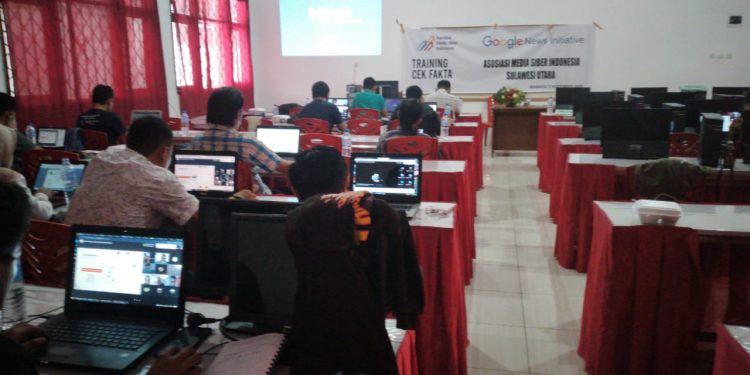 AMSI-Google Latih 25 Jurnalis Untuk Cek Fakta Pilkada Sulut 2020