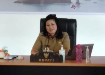 Bupati Sitaro Evangelian Sasingen