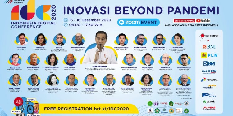 Bertema Inovasi Beyond Pandemi, IDC 2020 Dibuka Presiden Jokowi