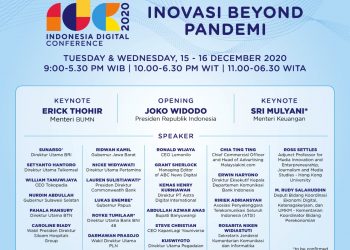 3.500 Peserta Telah Mendaftar Indonesia Digital Conference 2020