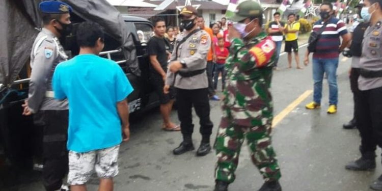 Aparat Bubarkan Massa yang Hendak Gelar Tradisi Mabaris’sa di Talaud