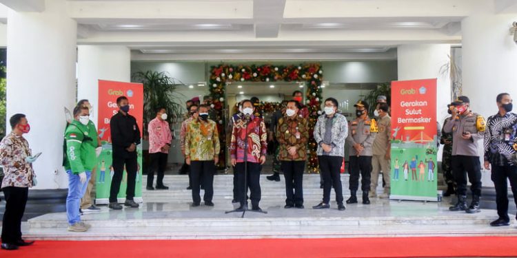 Grab Dukung ‘Gerakan Sulut Bermasker’