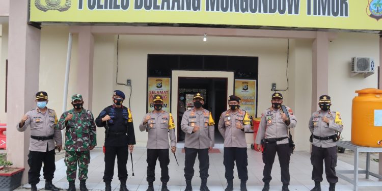 Wakapolda Sulut Kunjungi Boltim Menggunakan Heli