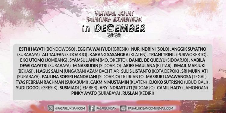 Pameran Virtual Bulan Desember: 30 Perupa untuk Indonesia