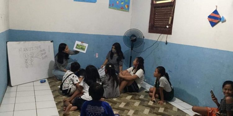 Seasoldier Sulut Edukasi kepada Anak-Anak di Tengah Pandemi